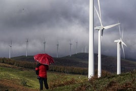 Parque eólico en Euskadi