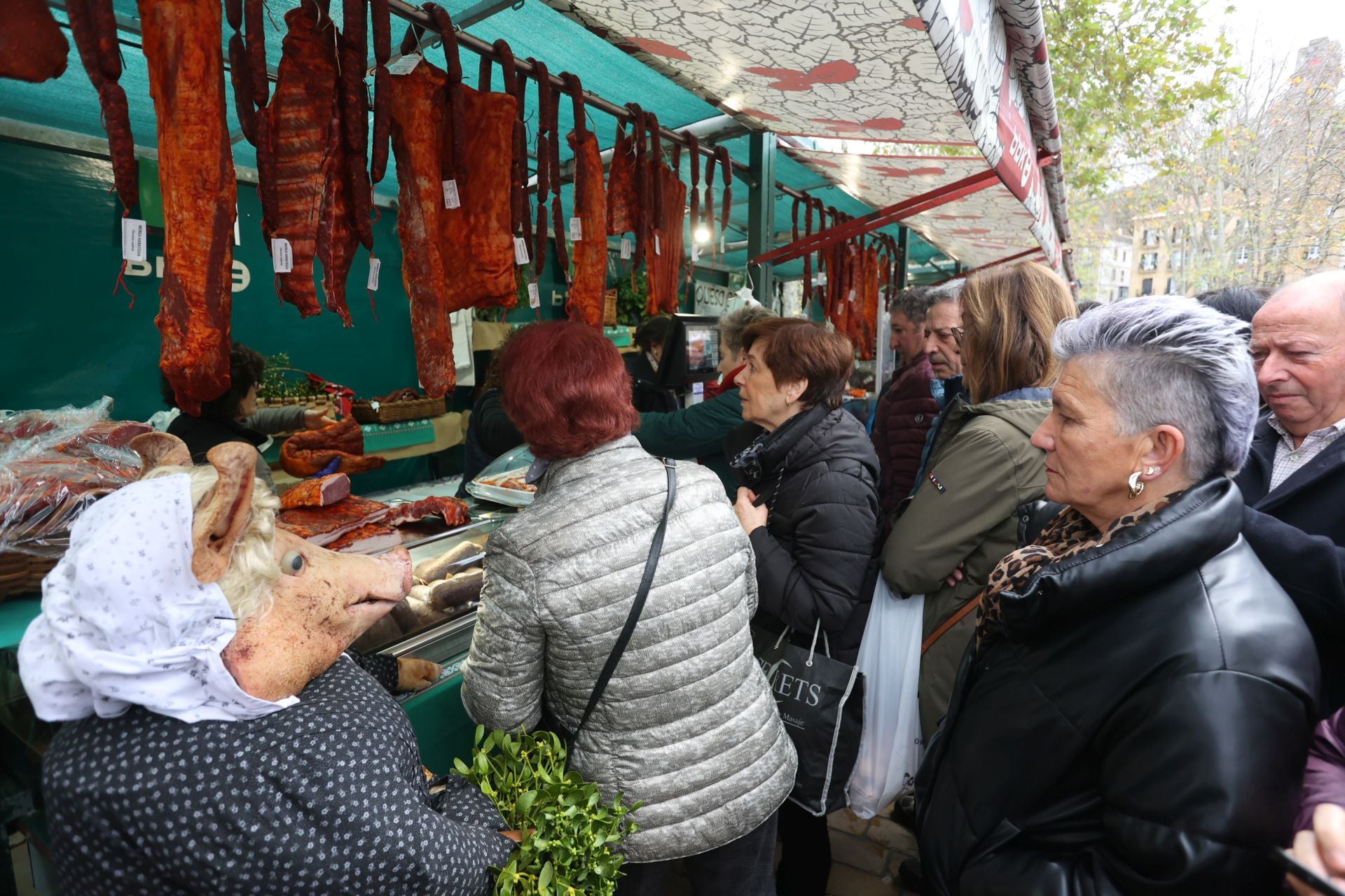 Las imágenes de la feria de Santo Tomás