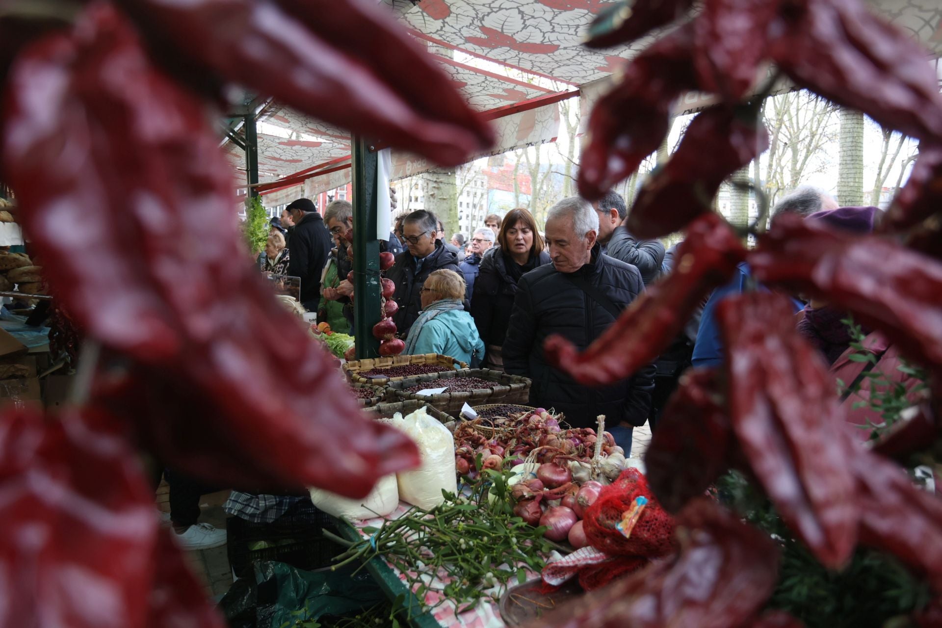 Las imágenes de la feria de Santo Tomás