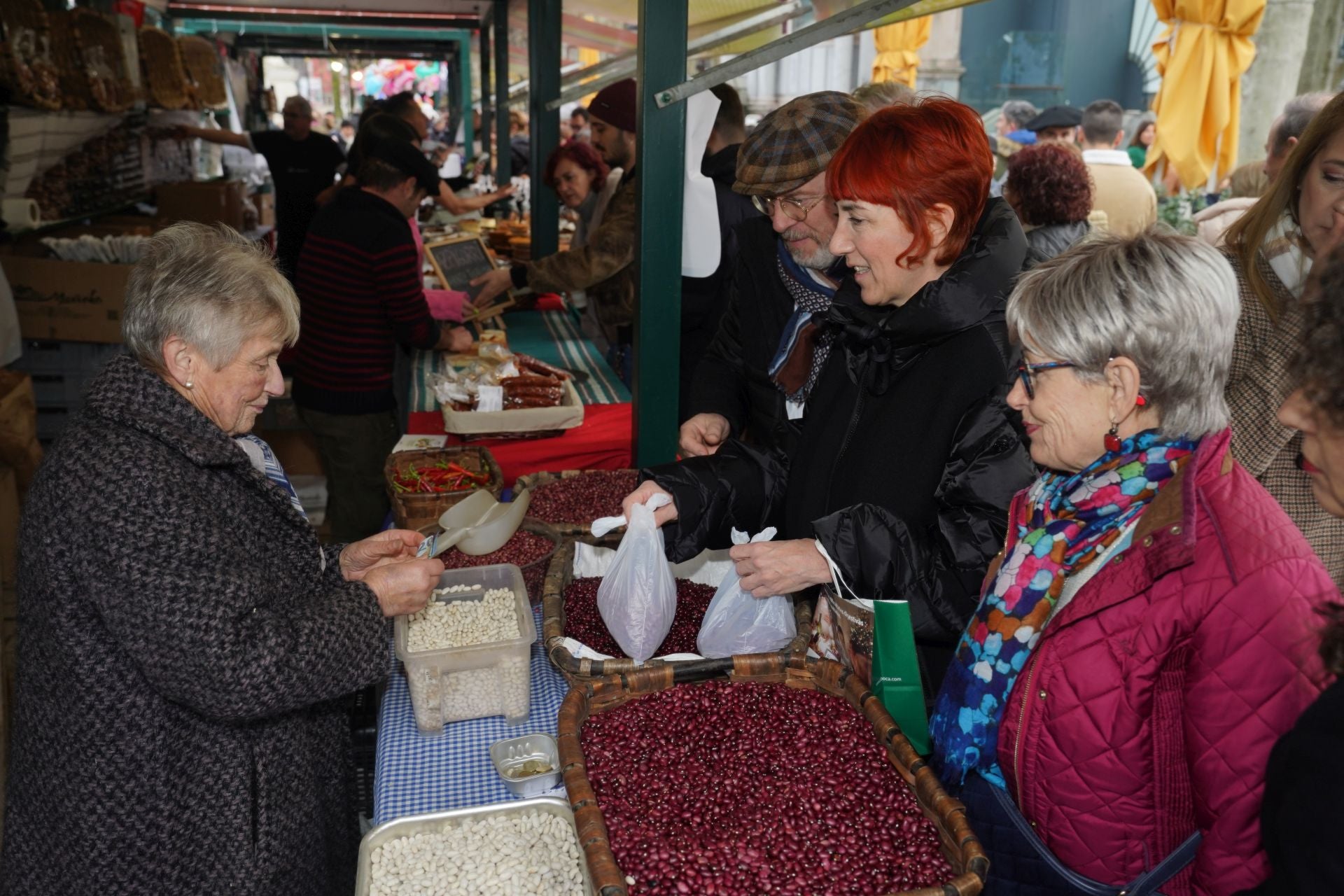 Las imágenes de la feria de Santo Tomás