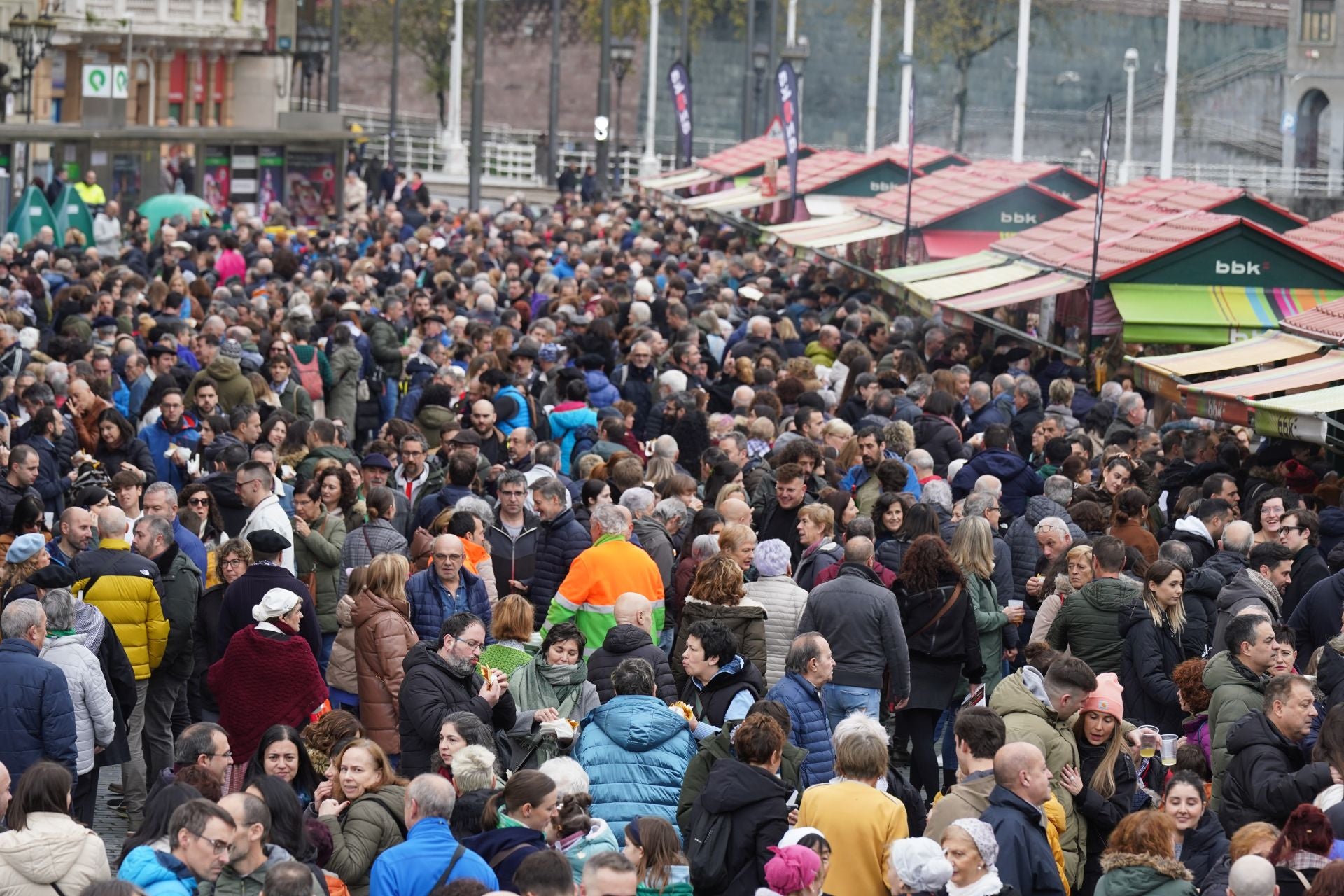 Las imágenes de la feria de Santo Tomás