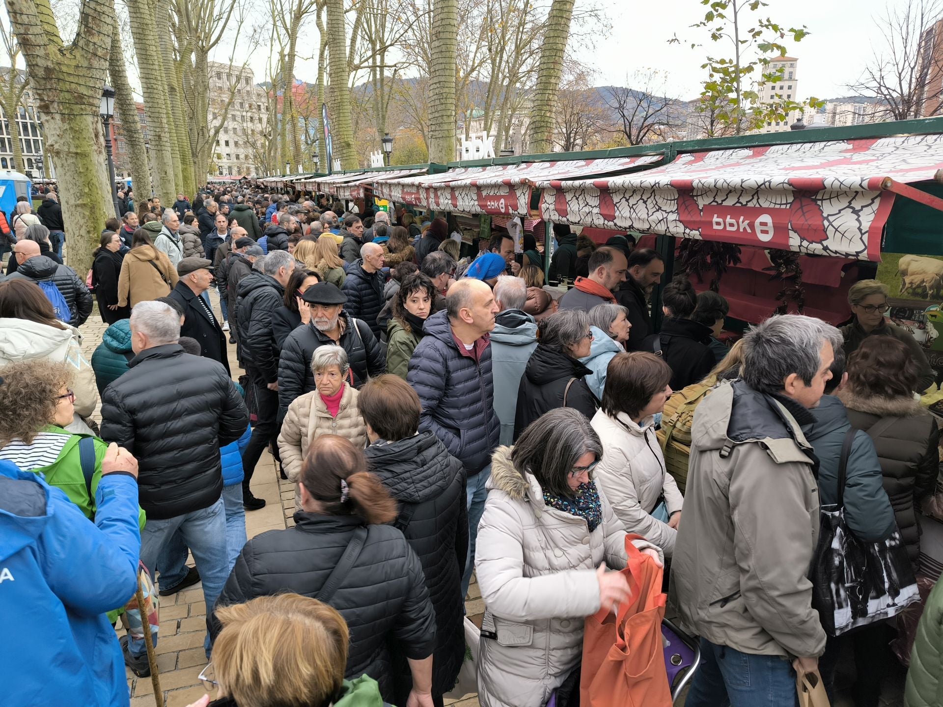 Las imágenes de la feria de Santo Tomás