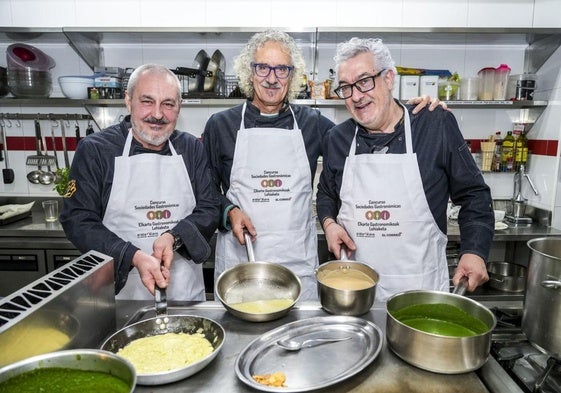 rturo Fernández de Pinedo, Miguel Ángel González y Pruden Cuenca