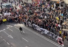 Máxima tensión en la previa del Valencia-Alavés: aficionados ches protestan contra Lim