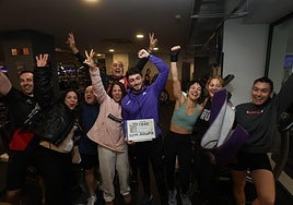 Usuarios del gimnasio Altafit de Miribilla