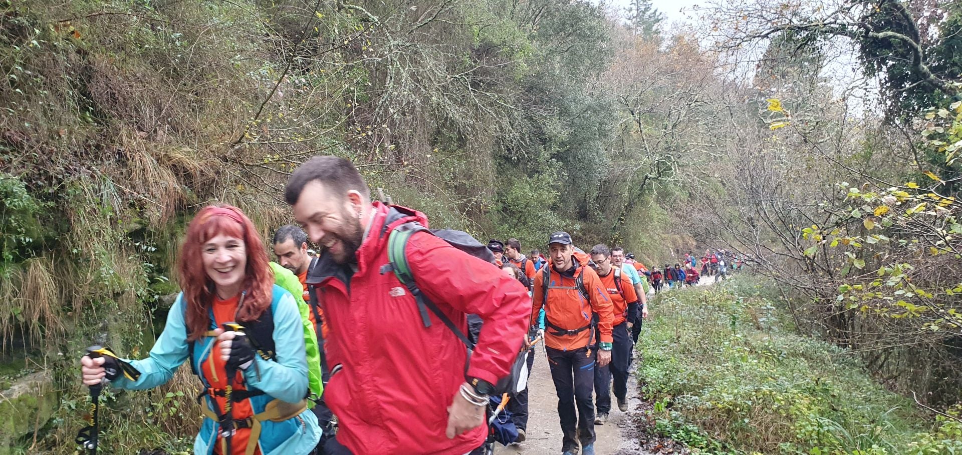 Amurrio sube al Babio para luchar contra el cáncer