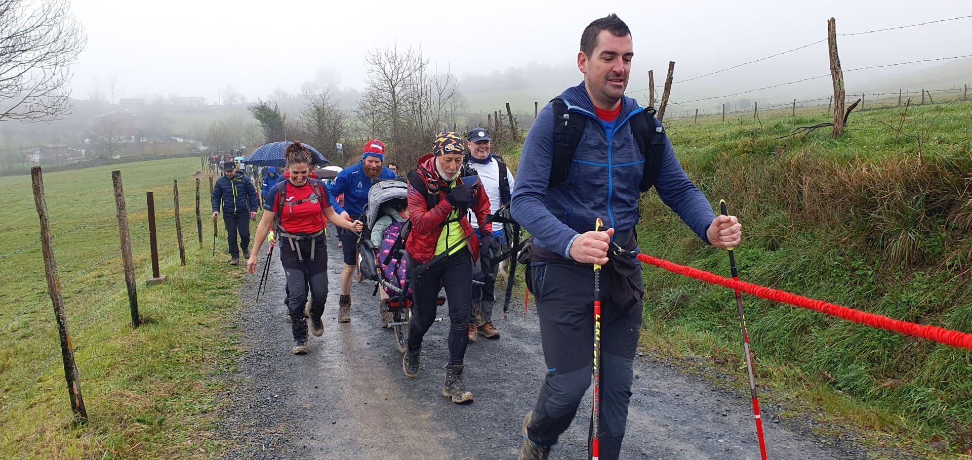 Amurrio sube al Babio para luchar contra el cáncer