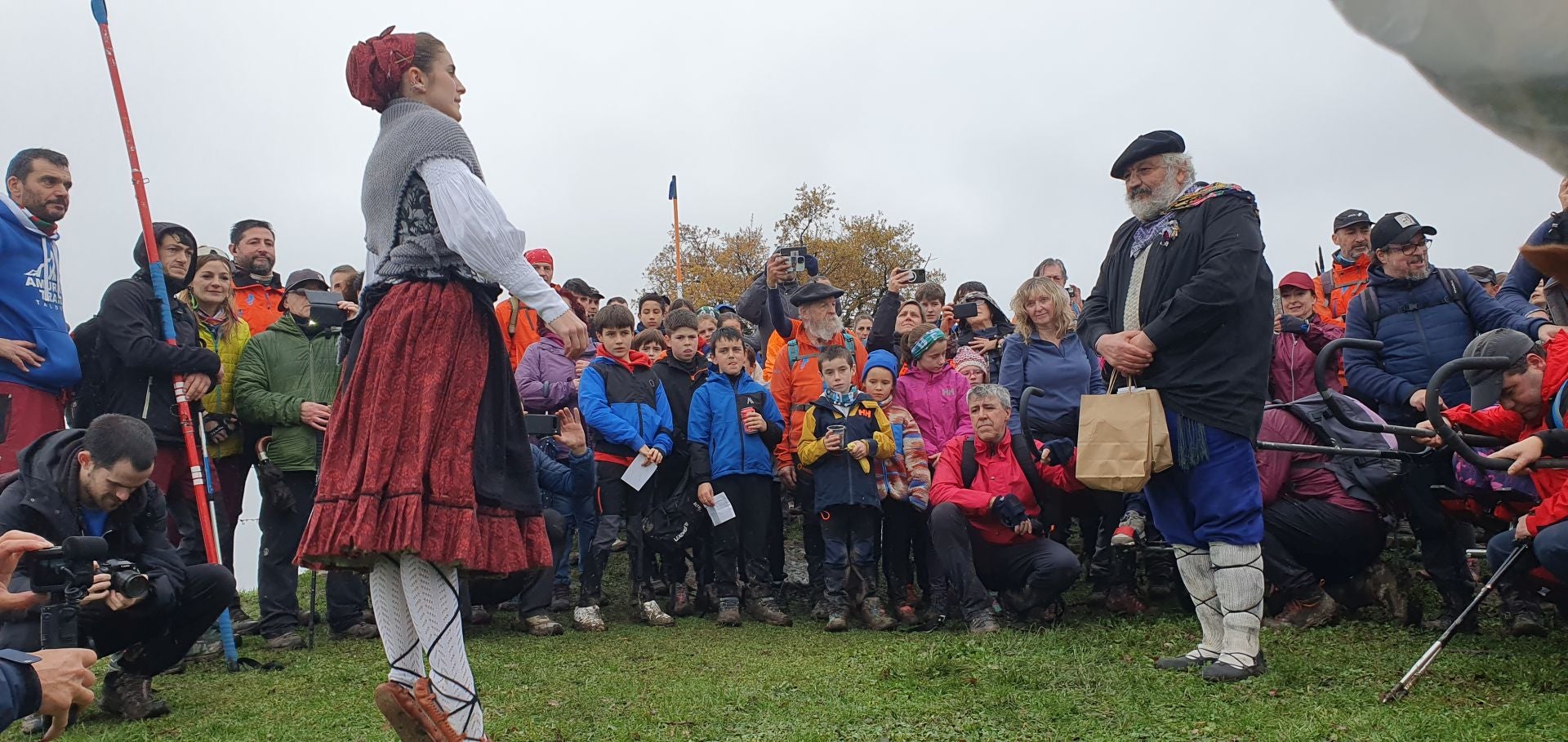 Amurrio sube al Babio para luchar contra el cáncer