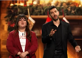 La divertida 'promo' de las Campanadas de Broncano y Lalachus: «Sabemos contar hasta 12, incluso 14, por lo del contrato y eso»