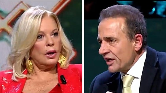El tenso enfrentamiento de Bárbara Rey y Alessandro Lequio tras acusarle de «pegar a mujeres»: «Bajadle el micro»