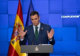 Pedro Sánchez hace balance del año.