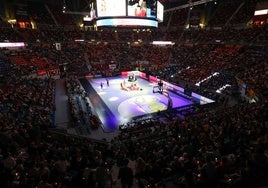 Imagen del Buesa Arena en el Baskonia-Andorra de este curso.