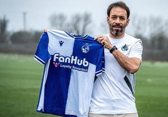 El vitoriano Iñigo Calderón, nuevo entrenador del Bristol Rovers