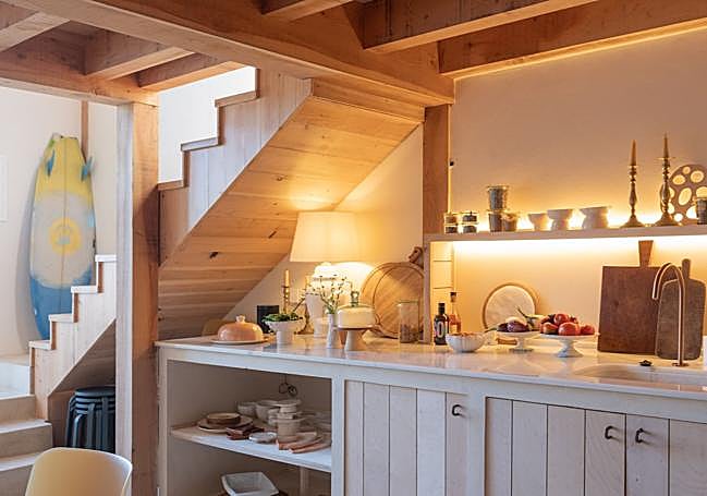 Los domingos ofrecen desayunos y 'brunch' en su caserío de Barrika.