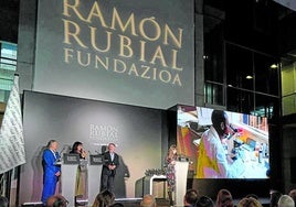 Gala de entrega de premios de la Fundación Ramón Rubial, en una imagen de archivo.