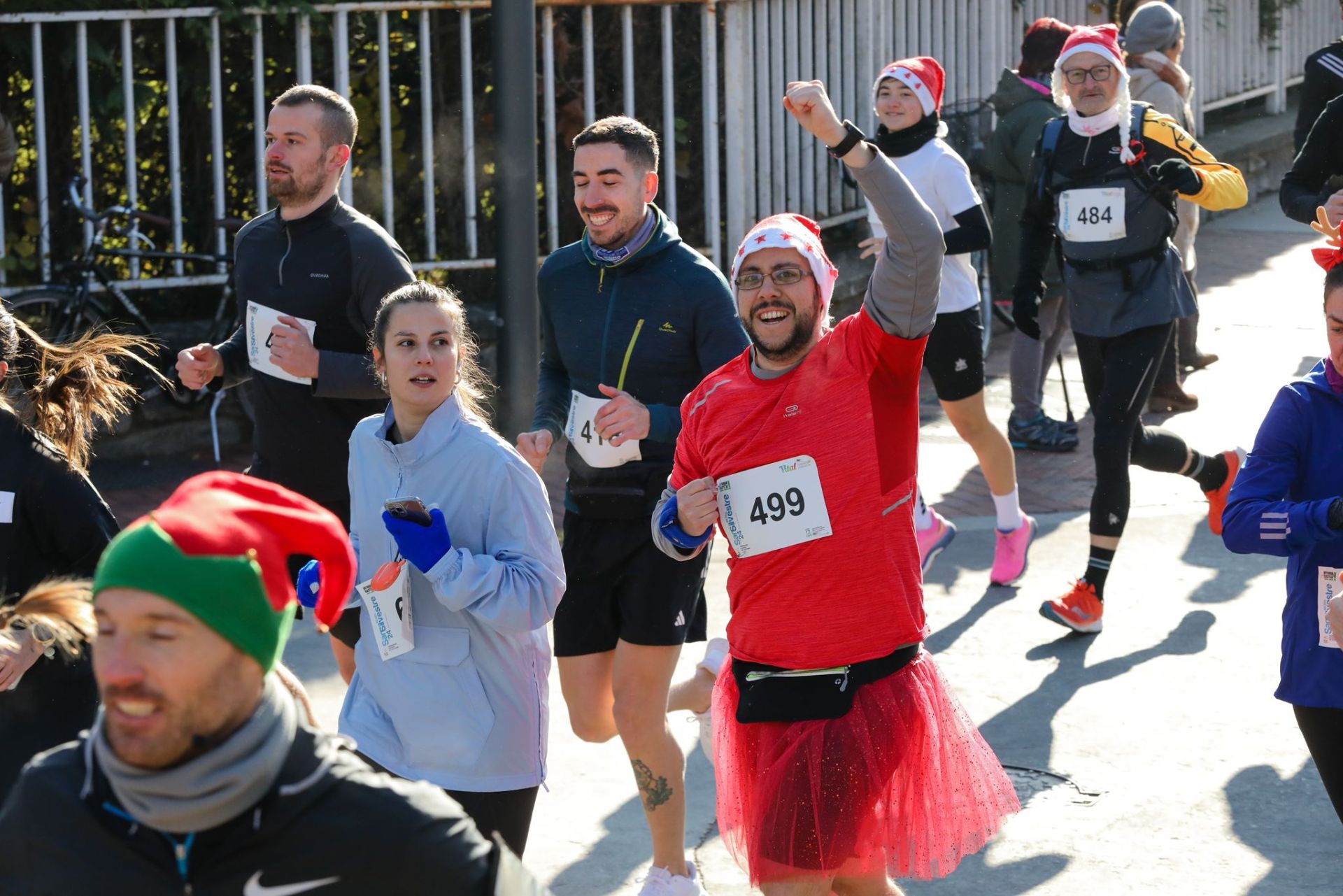 Las imágenes de la San Silvestre de Vitoria 2024