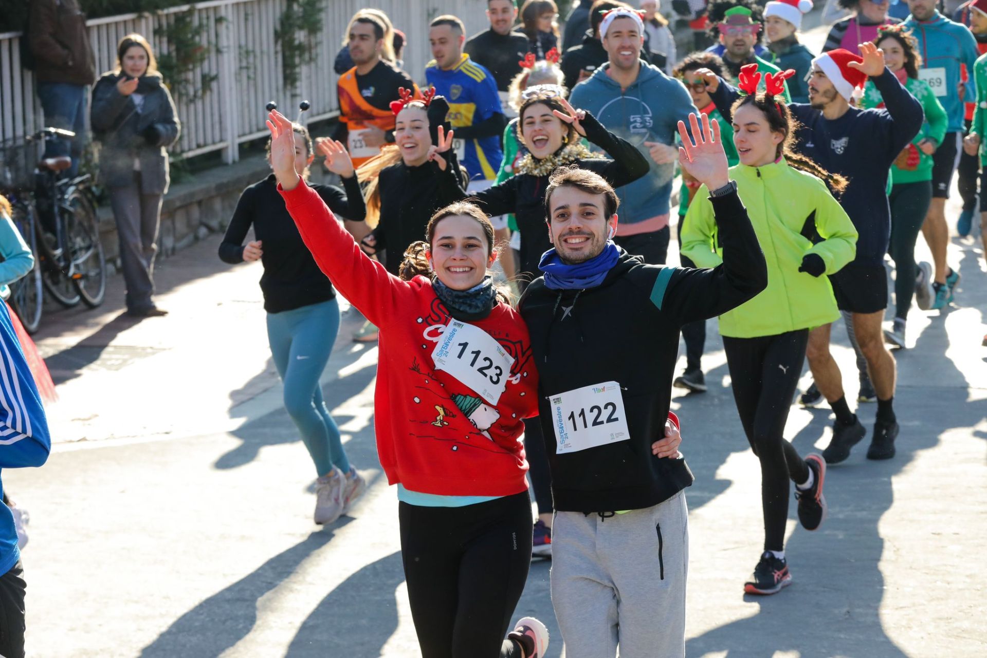 Las imágenes de la San Silvestre de Vitoria 2024