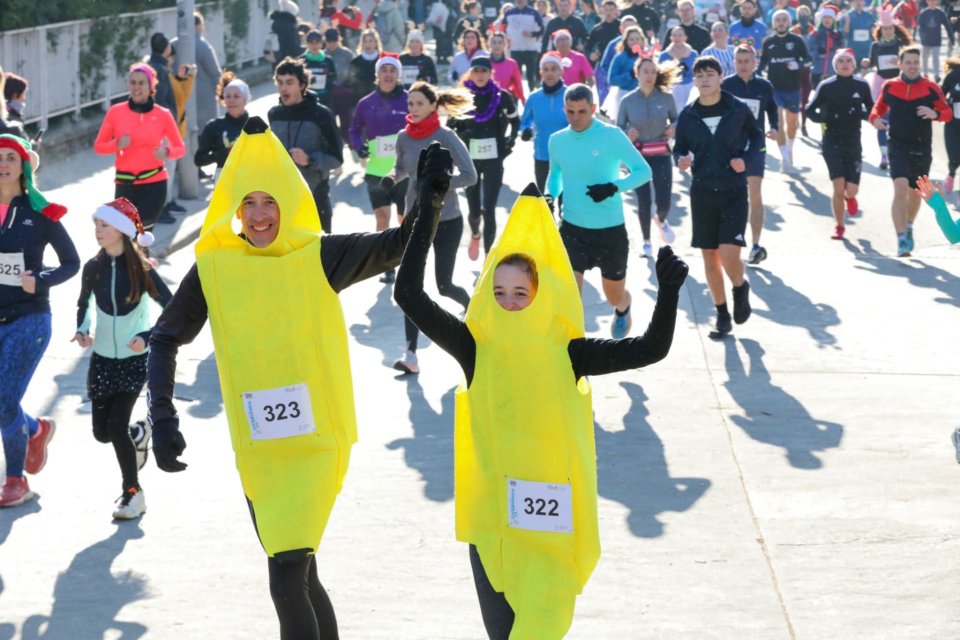 Las imágenes de la San Silvestre de Vitoria 2024