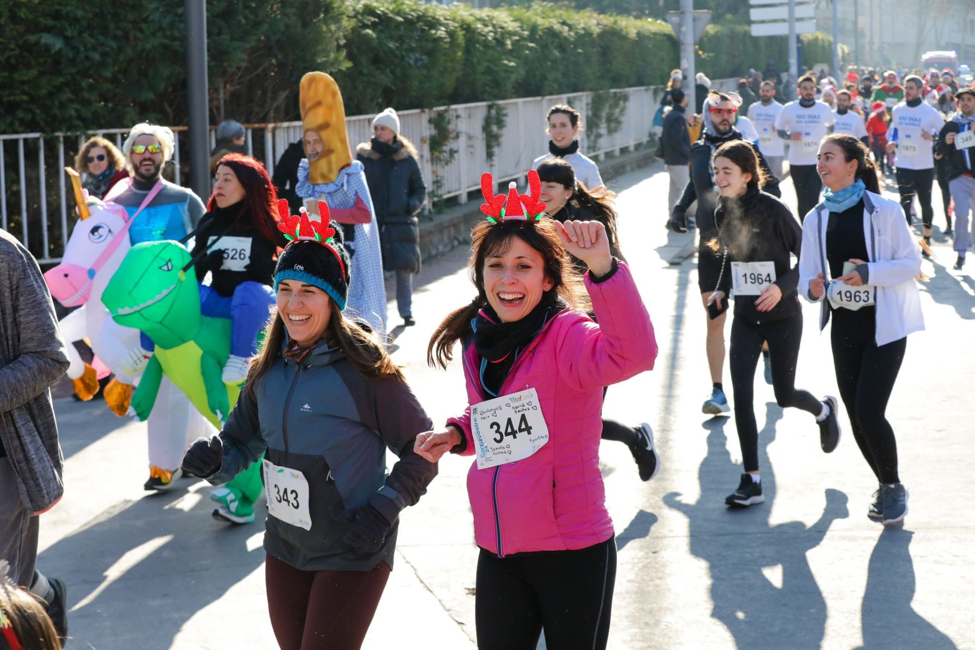 Las imágenes de la San Silvestre de Vitoria 2024