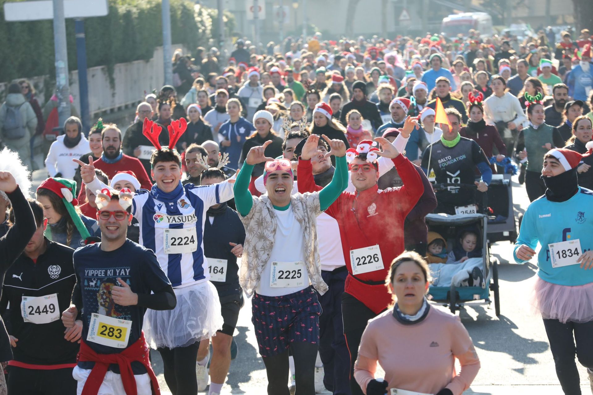 Las imágenes de la San Silvestre de Vitoria 2024