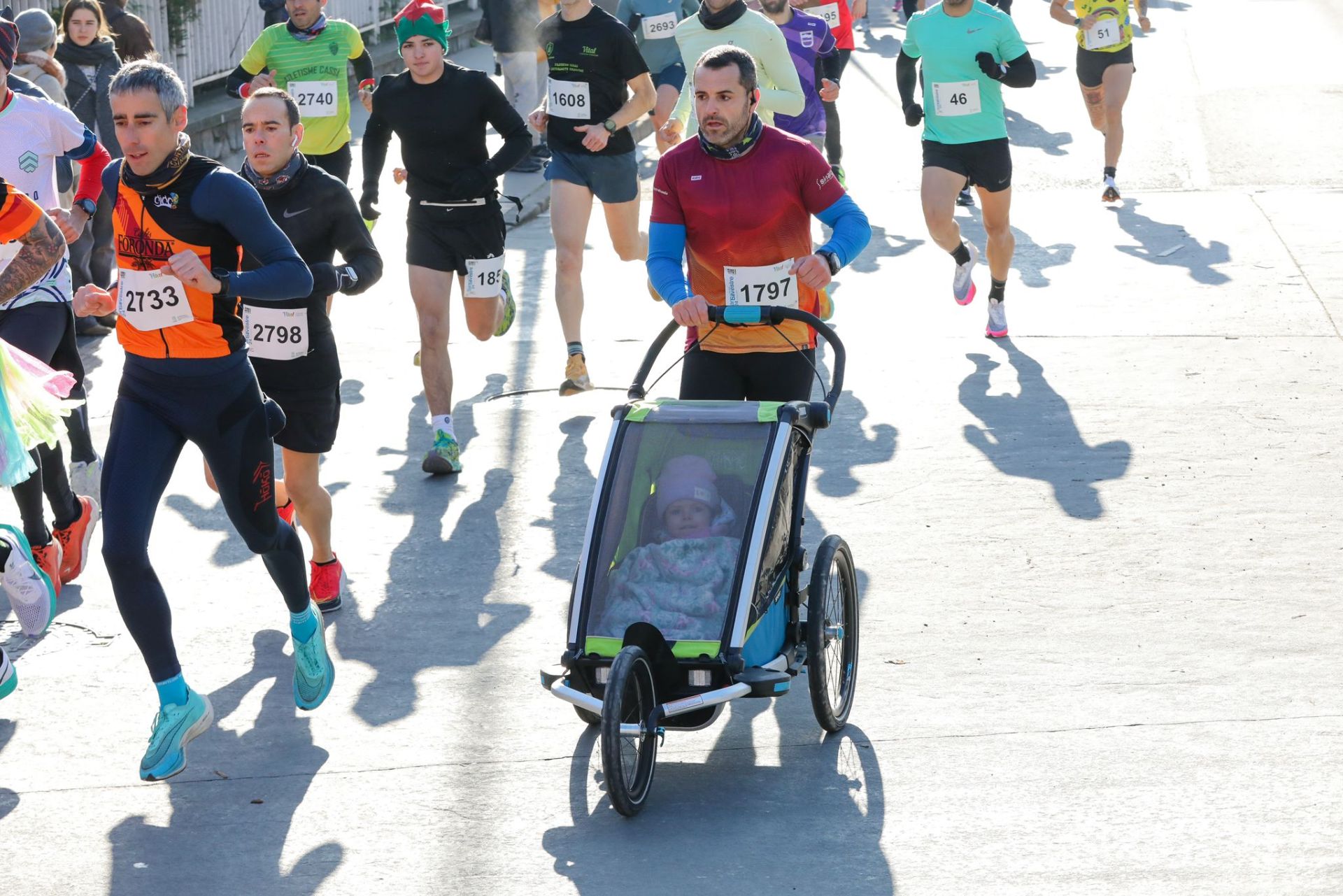 Las imágenes de la San Silvestre de Vitoria 2024