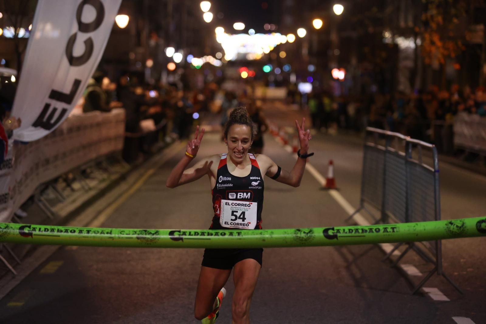 Las mejores imágenes de la San Silvestre de Galdakao