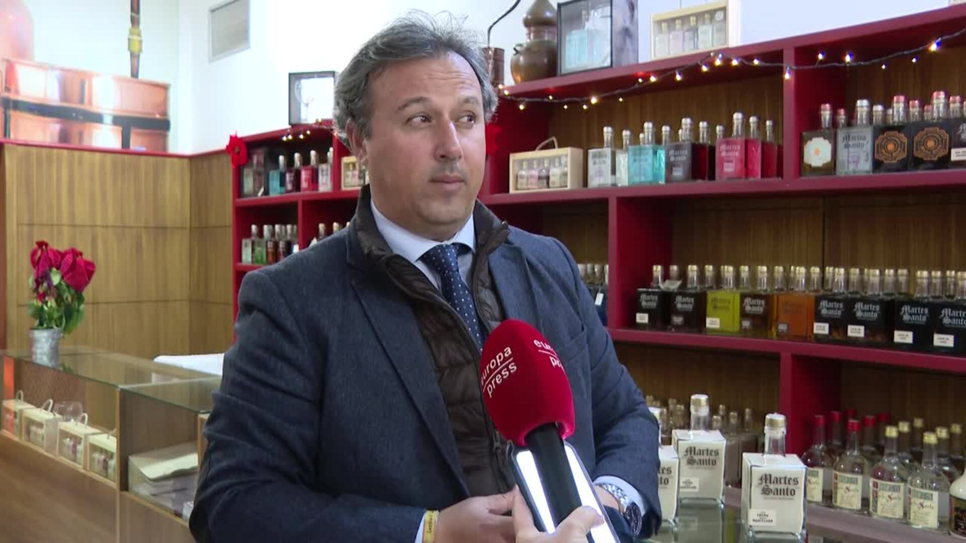 Una destilería de Huelva crea una crema de mantecado para brindar esta Navidad