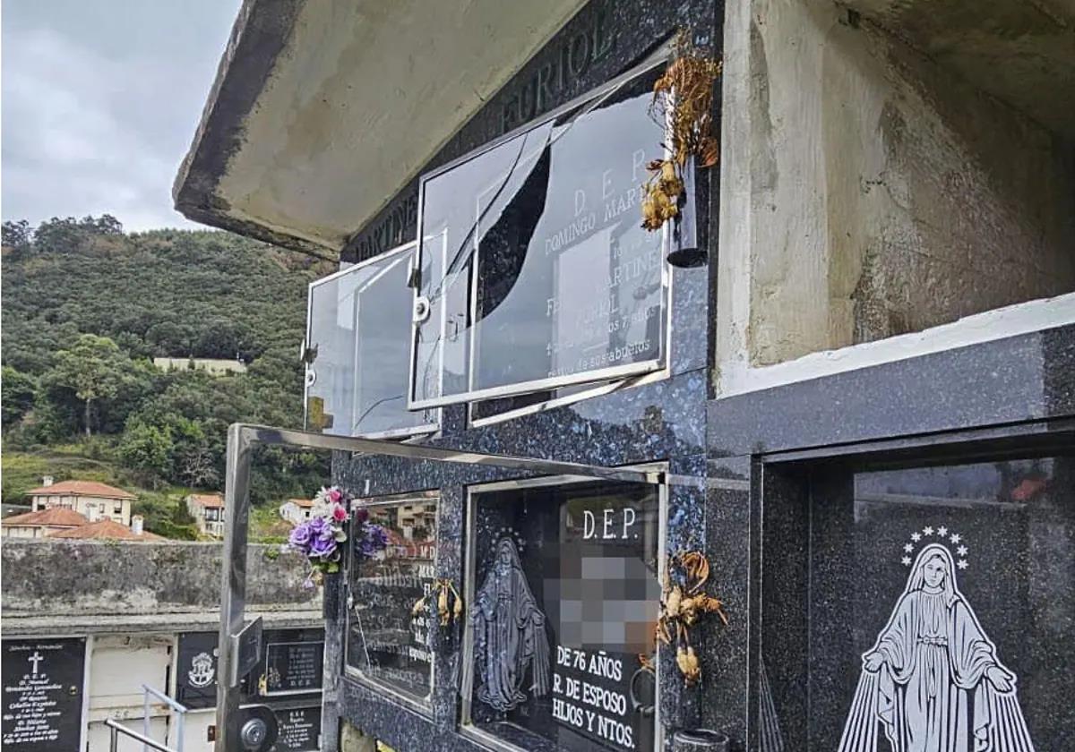 Oleada de robos en los cementerios de Cantabria: «Ya no respetan ni a los muertos»