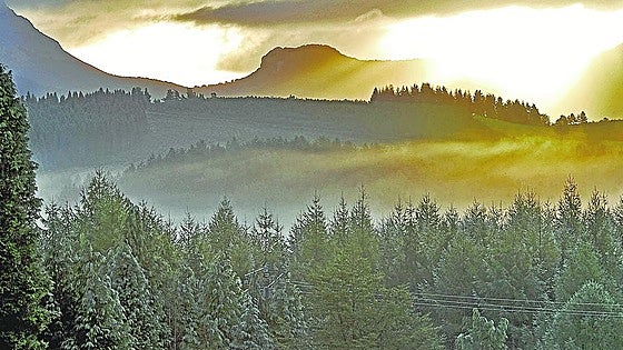 La cumbre que marca el límite de los dominios de la diosa Mari