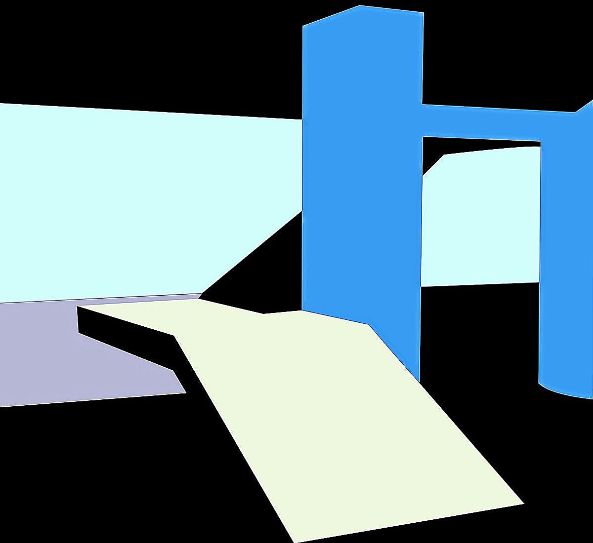 'Máquina azul' aborda con sobriedad cromática uno de los temas que fascinan a Román.