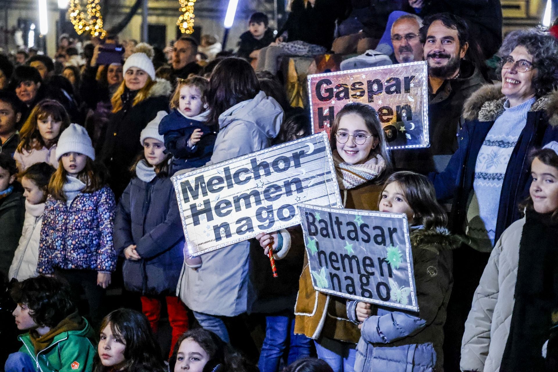 Las imágenes de la cabalgata de los Reyes Magos en Vitoria