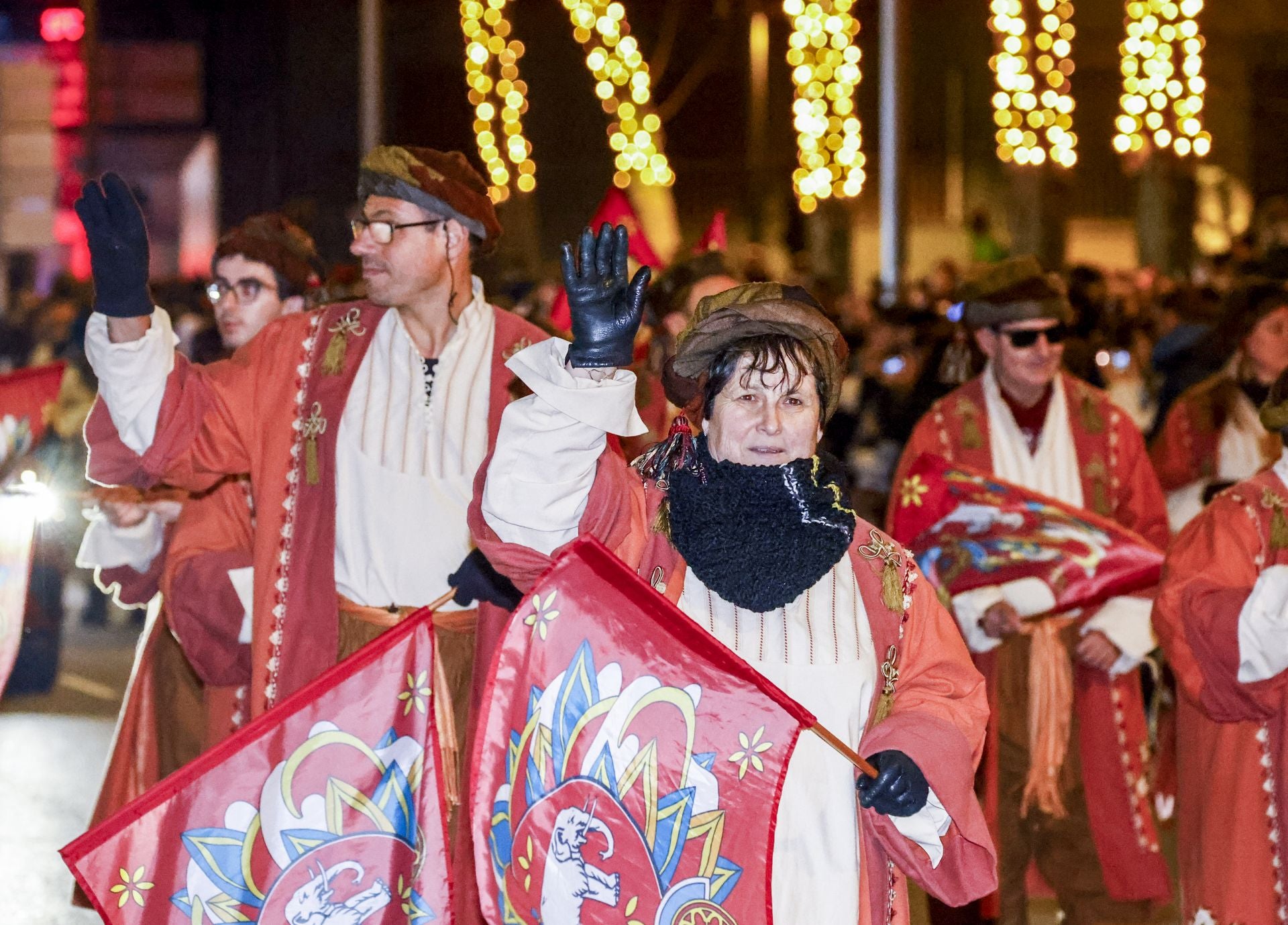 Las imágenes de la cabalgata de los Reyes Magos en Vitoria