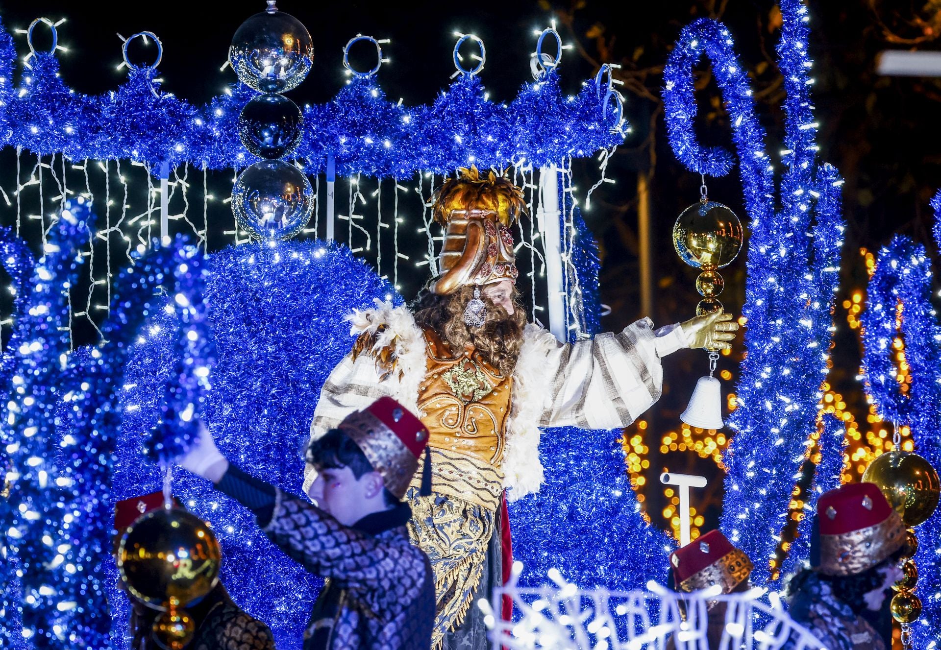 Las imágenes de la cabalgata de los Reyes Magos en Vitoria