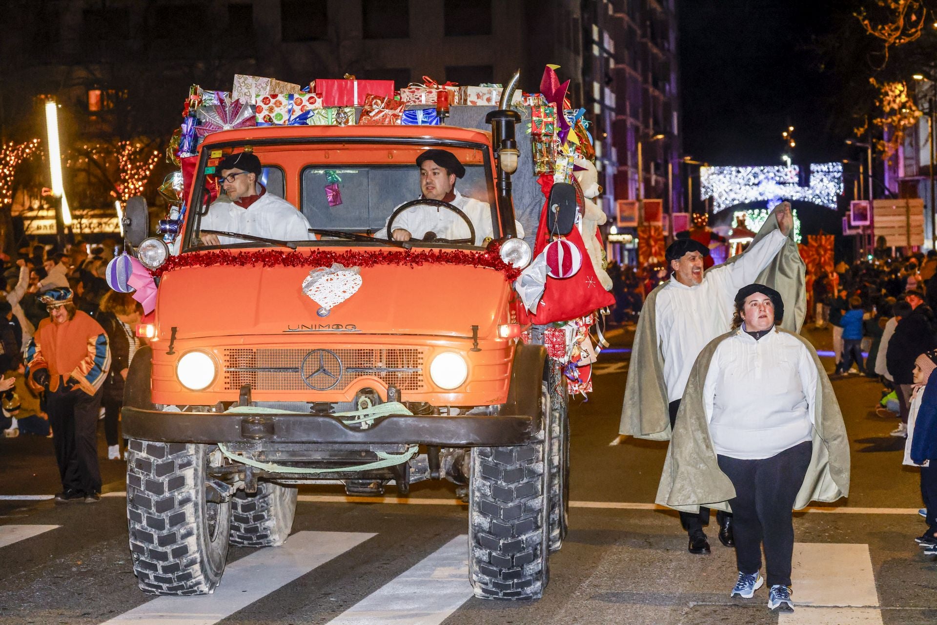 Las imágenes de la cabalgata de los Reyes Magos en Vitoria