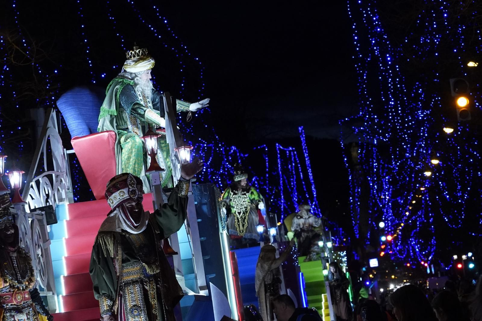 Las mejores imágenes de la Cabalgata de Reyes Magos en Bilbao