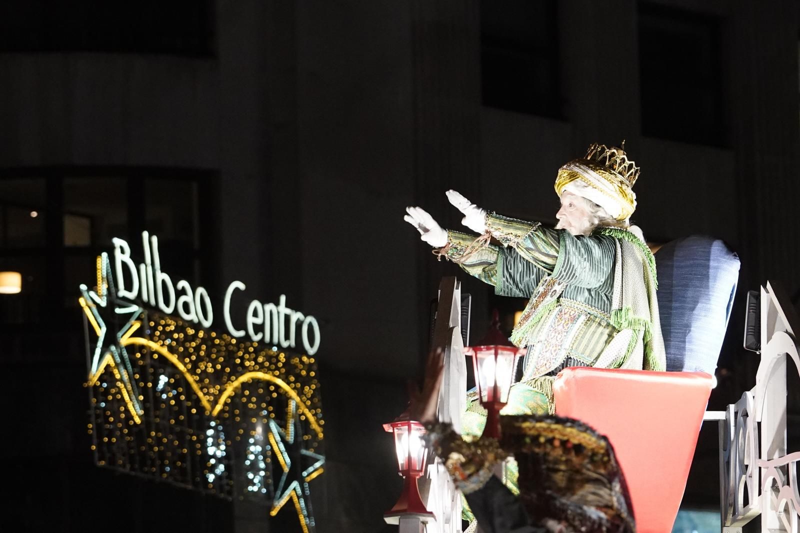 Las mejores imágenes de la Cabalgata de Reyes Magos en Bilbao