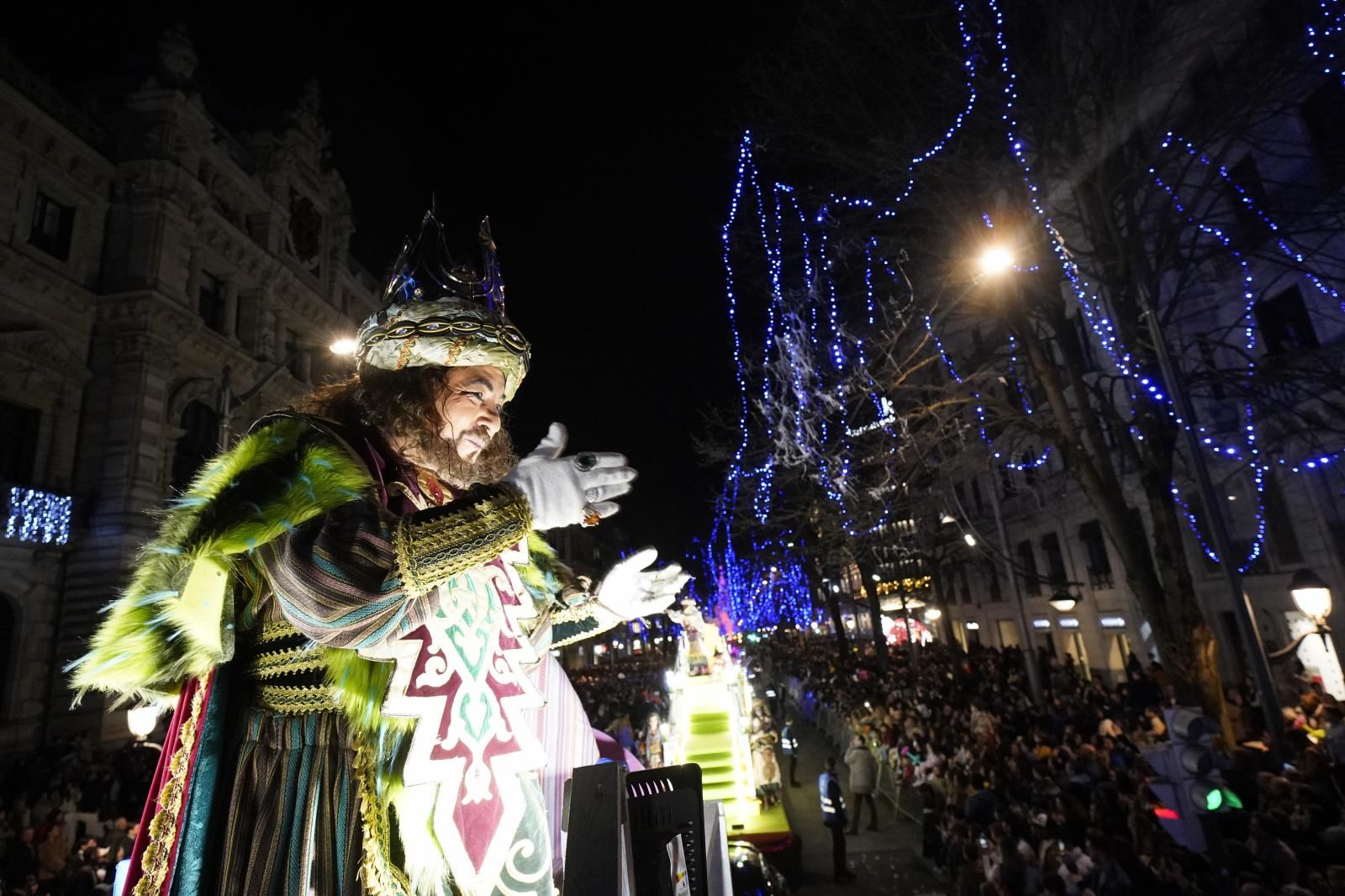 Las mejores imágenes de la Cabalgata de Reyes Magos en Bilbao