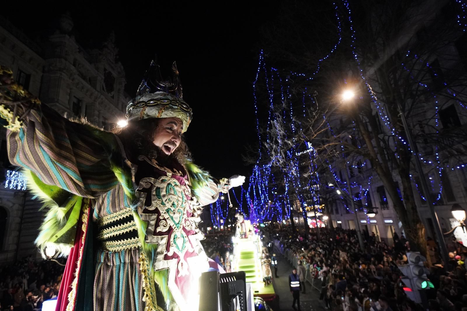 Las mejores imágenes de la Cabalgata de Reyes Magos en Bilbao