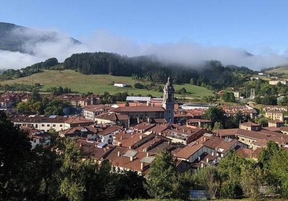 Vista de Oñati.