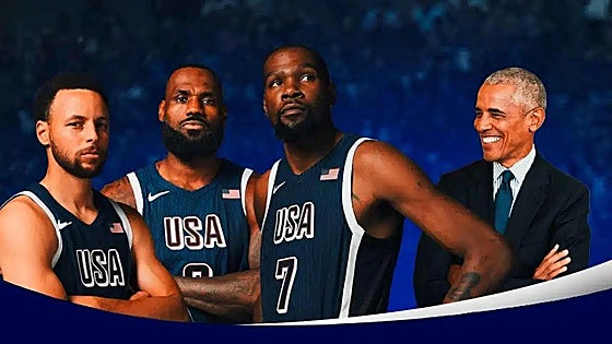 Obamak Curry jarri du Magic Johnsonen aurretik bere boskote platonikoan
