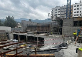 Las obras del antzoki empezaron en septiembre de 2022.