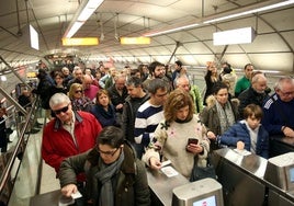 La estación más usada ha sido, una vez más, la de Casco Viejo.