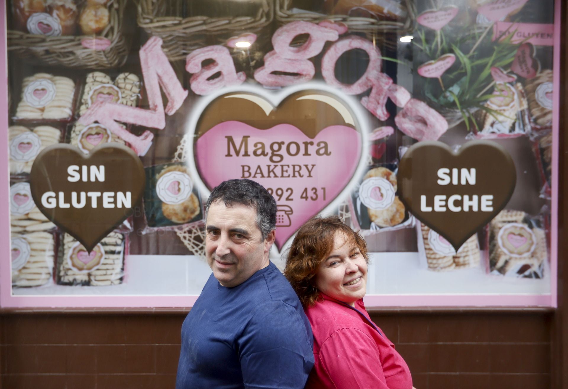 Izaskun, la repostera que ha abierto una pastelería sin gluten y sin leche en Bilbao «por amor» a sus hijas