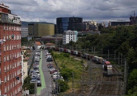 La construcción de la Variante Sur Ferroviaria permitirá transformar urbanísticamente el barrio bilbaíno de Olabeaga, donde terminará la primera fase del plan.