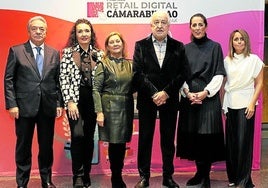 Julián Gómez, Laura Batán, Julia Diéguez, Pedro Campo, María López Negrete y Marta Fernández.