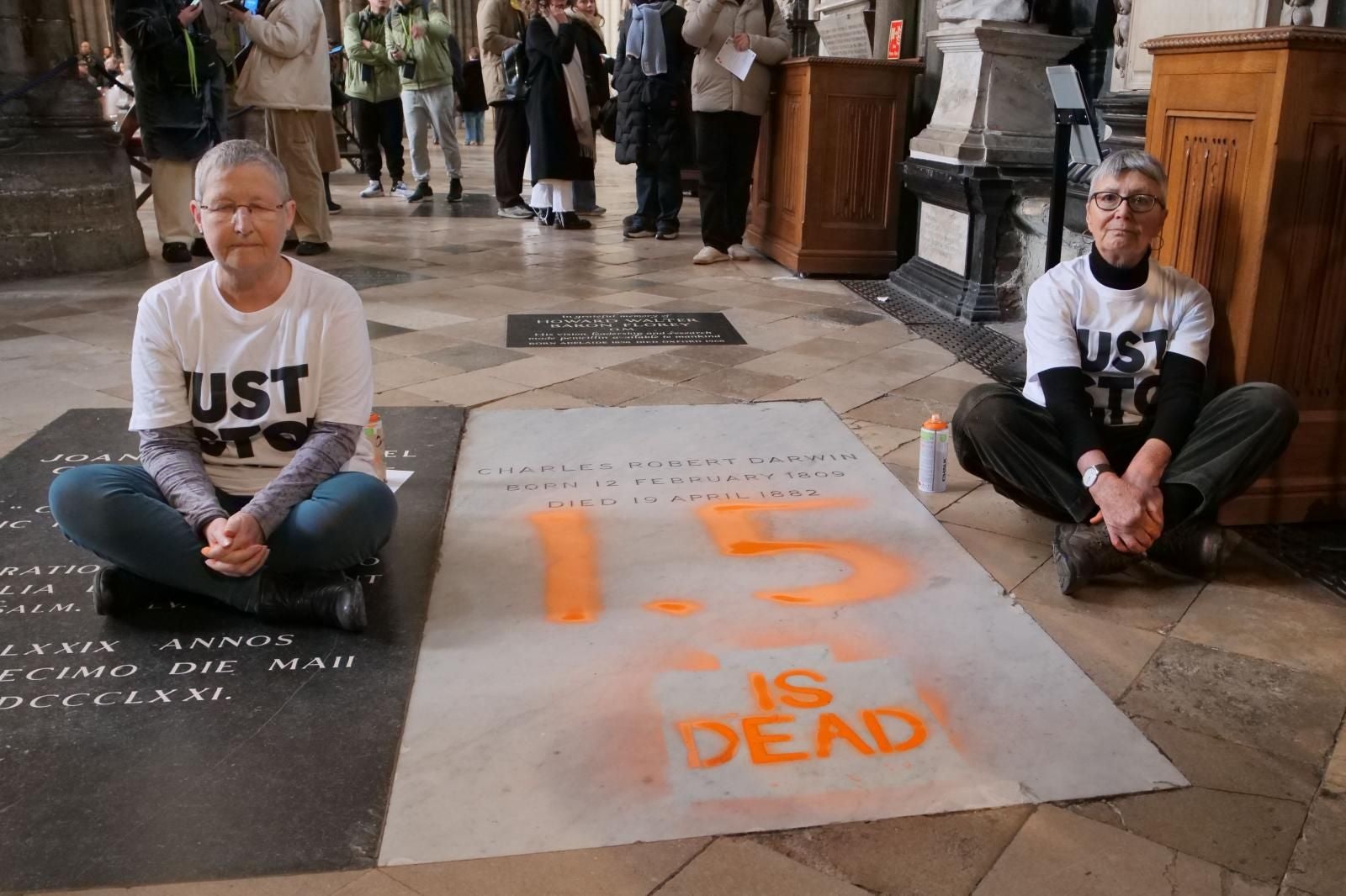 Ecologistas vandalizan la tumba de Darwin en Londres en protesta por el ...