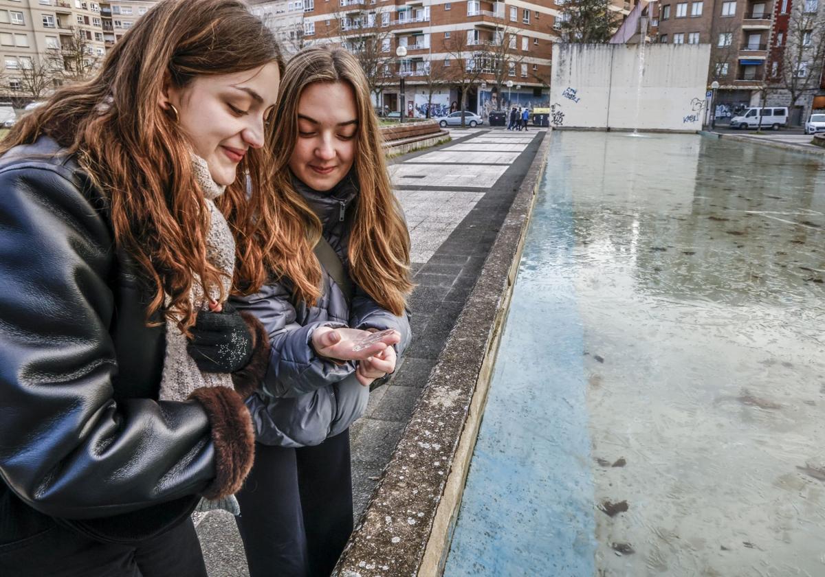 Álava vive el día más frío del invierno con una mínima de -9