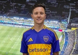 El guiño en euskera de Boca Juniors a Ander Herrera con la bandera de Suecia