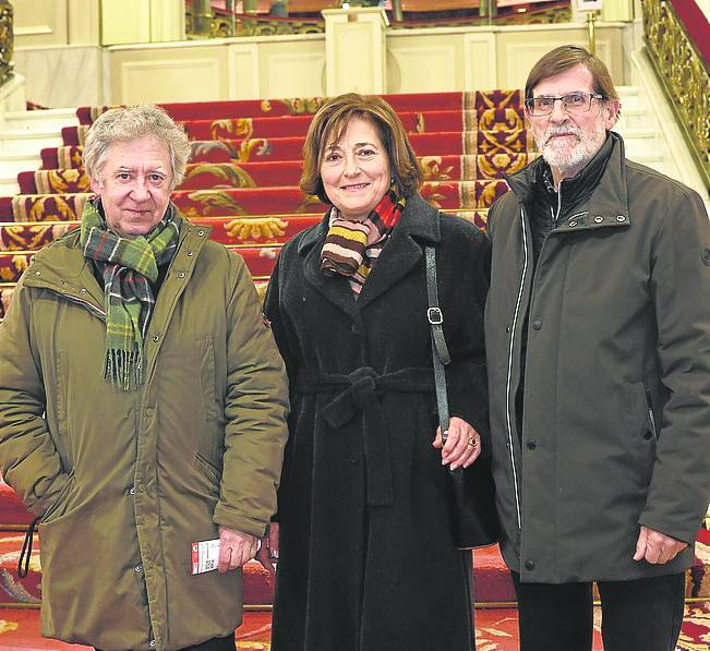 Darío Urzay, Carmen Arteaga y Juan Manuel Autor.