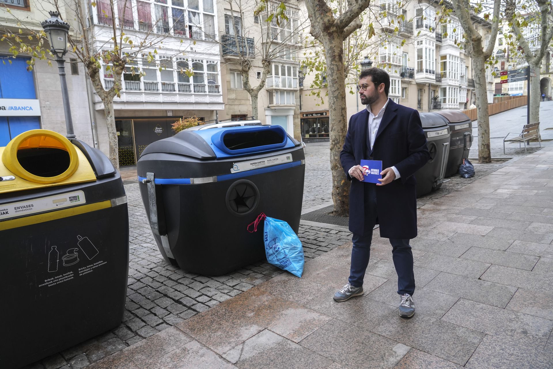 El portavoa del PP en el Ayuntamiento de Vitoria, Iñaki García Calvo